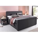 Boxspringbett mit Bettkasten inkl. Topper und Kissen