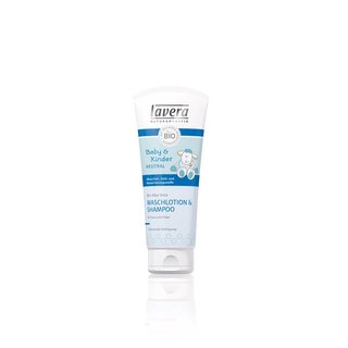 Lavera Baby & Kinder Neutral Waschlotion und Shampoo (200...
