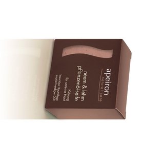 Apeiron Seife neem & lehm - Kl�rung f�r unreine Haut