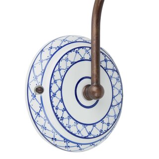 Sehr tiefe Wandleuchte im antiken Stil