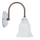 Sehr tiefe Wandleuchte im antiken Stil