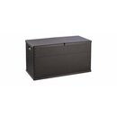 Kissenbox Geflechtoptik 100 cm x 60 cm x 60 cm Anthrazit