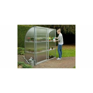KGT Tomaten-Gew�chshaus Edelwei� Alu blank H�he ca. 180 cm