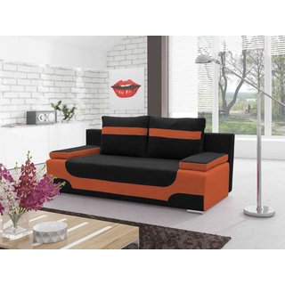 JUSThome Area Sofa Mikrofaser 95x200x73 cm Magnus Testartikel Brettspielversand